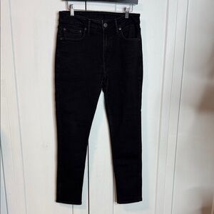 American Eagle Outfitters 31x30 Black denim skinny Jeans